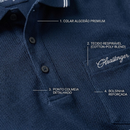 [Llevá 5 y Pagá 3] Camisa Masculina Gold de Algodón y Poliéster (¡Estilo Imponente!)