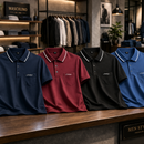 [Llevá 5 y Pagá 3] Camisa Masculina Gold de Algodón y Poliéster (¡Estilo Imponente!)