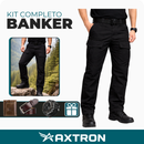 [KIT COMPLETO] 2 Pantalón Táctico Banker — Tejido RipStop que no cede + REGALO exclusivo: Reloj, Billetera y Cinturón
