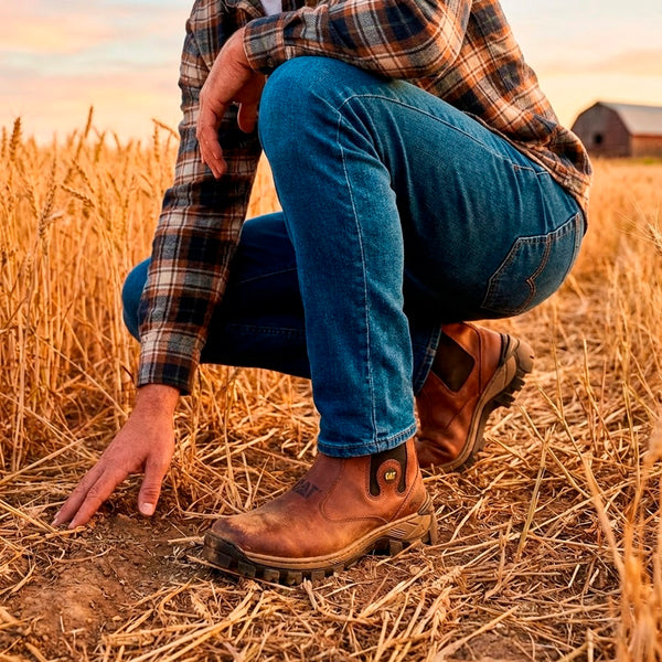 Kit de Bota Masculina Adventure de Cuero Legítimo