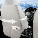 Capa de Auto Universal Iron en Cuero Legítimo con AirBag +REGALOS: Alfombra de Cuero y Funda para Volante