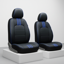 Capa de Auto Universal Elite en Cuero Legítimo con AirBag +REGALOS: Alfombra de Cuero y Funda para Volante