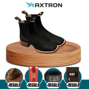 Kit Bota Masculina Pampa de Cuero Legítimo con Plantilla Ortopédica + 4 REGALOS: Vaso, Billetera, Cinturón y Sombrero