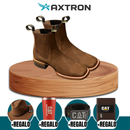 Kit Bota Masculina Pampa de Cuero Legítimo con Plantilla Ortopédica + 4 REGALOS: Vaso, Billetera, Cinturón y Sombrero