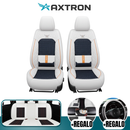 Cubre Auto Universal Axon en Cuero Legítimo con Airbag + REGALOS: Alfombra de Cuero y Funda de Volante