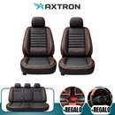 Funda de Auto Universal Regent en Cuero Legítimo con Airbag + REGALOS: Alfombra de Cuero y Funda de Volante