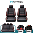 Funda de Auto Universal Regent en Cuero Legítimo con Airbag + REGALOS: Alfombra de Cuero y Funda de Volante