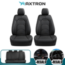 Funda de Asiento Universal Nitro en Cuero Legítimo con Airbag + REGALOS: Alfombra de Cuero y Funda para Volante