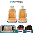 Funda de Asiento Universal Shield en Cuero Legítimo con Airbag + REGALOS: Alfombra de Cuero y Funda para Volante