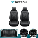 Funda de Asiento Universal Bastion en Cuero Legítimo con Airbag + REGALOS: Alfombra de Cuero y Funda para Volante