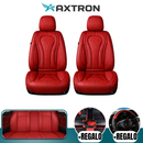 Funda para Auto Bulka Universal en Cuero Legítimo con Airbag Integrado + REGALO: Alfombras y Funda para Volante