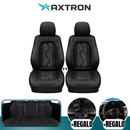 Funda para Auto Ímpeto Universal en Cuero Legítimo con Airbag Incorporado + REGALO: Alfombra y Funda para Volante