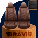 Capa Completa Automotriz Universal Supreme en Cuero Legítimo y AirBag + REGALOS: Alfombra