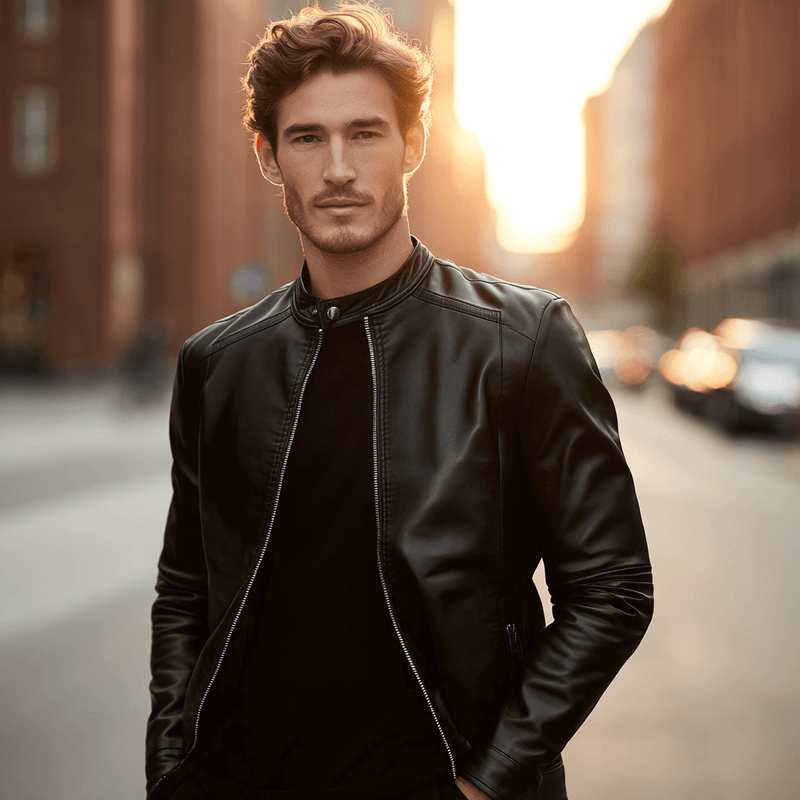 Campera Cuero genuino - Leon