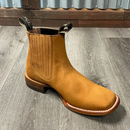 Kit Bota Masculina Pampa de Cuero Legítimo con Plantilla Ortopédica + 4 REGALOS: Vaso, Billetera, Cinturón y Sombrero