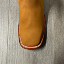 Kit Bota Masculina Pampa de Cuero Legítimo con Plantilla Ortopédica + 4 REGALOS: Vaso, Billetera, Cinturón y Sombrero